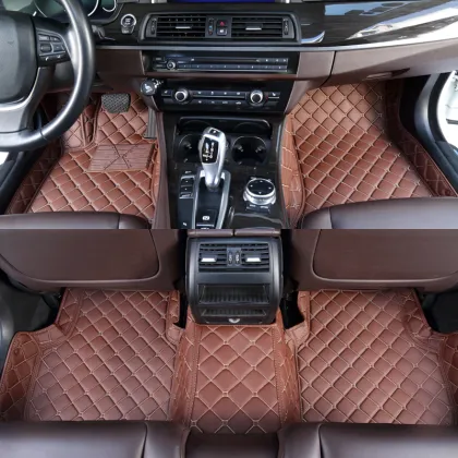 Bulk Sale Durable Leather Auto Foot Floor 3D TPE Custom Fit Car Mats
