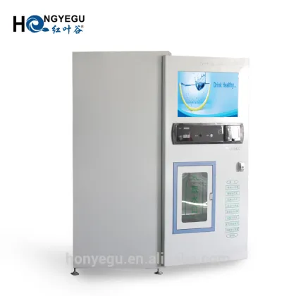 7 Stages Filtration RO System Sparkling Soda Water Vending Machine