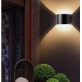 Modern outdoor LED wall light