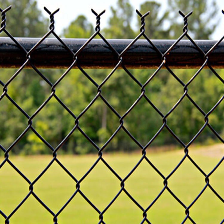 HotDipped Galvanized PVC Diamond Chain Link Fence