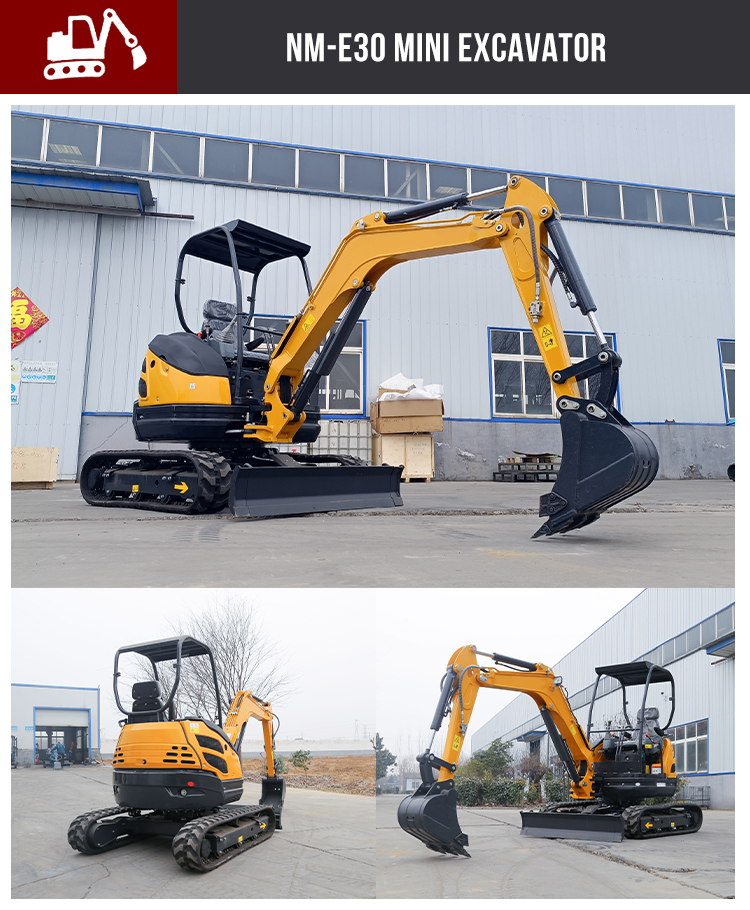 30 Nuoman Excavator Nm E10pro Mini Excavator