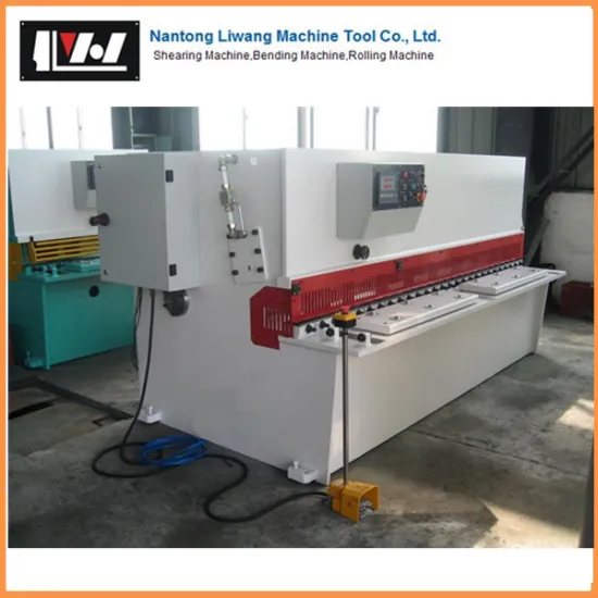QC12Y-6X2500 hydraulic cnc shear machine