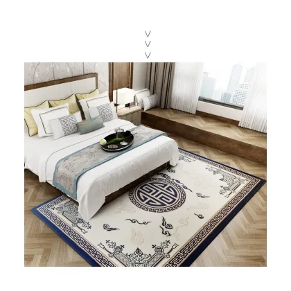 Custom 100% Wool Thick Hand Tufted Rug Carpets for Living Room