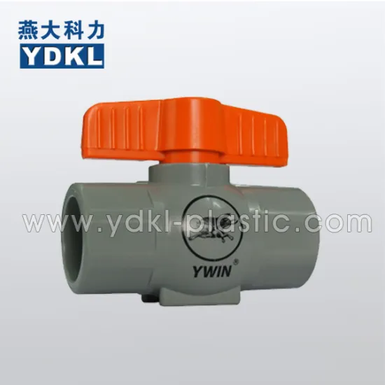 PVC OCTAGONAL BALL VALVE (Lightweight type1) 20mm