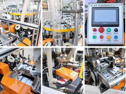 Nine-type paper cup machine