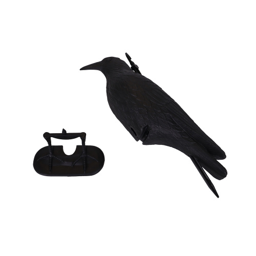 Bird Repellent Raven reusable Black Plastic Crow