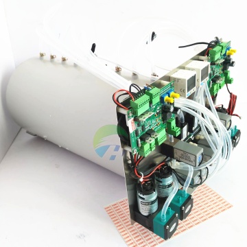 UV -Drucker Dual -Kanal -Positiv- und Unterdrucksystemzylinder