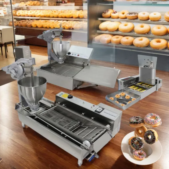 Automatic Electric Mini Doughnut Fryer Machine for Professional Use