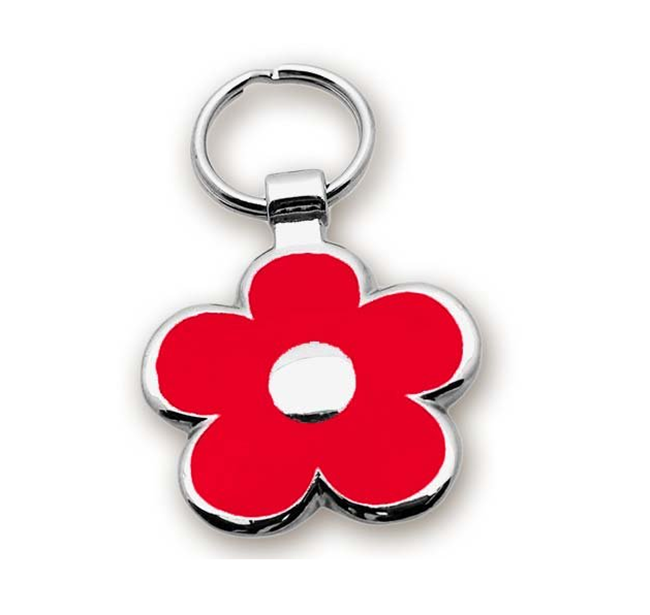 Personalized Metal Flower Shape Dog Tag