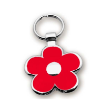 Personalized Metal Flower Shape Dog Tag