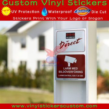 Durable 3 - 5 Years Outdoor Sticker
