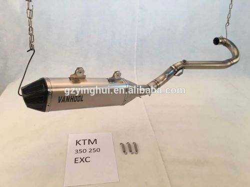 KTM350/250 EXC Motorcycle Complete Titanium Performance Exhaust System