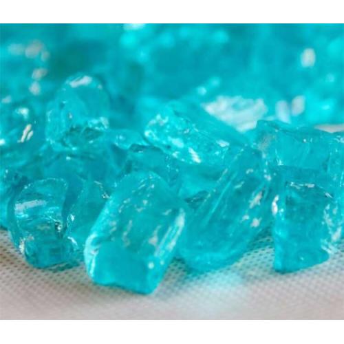 Cristal de siliphos azul anti-alfos