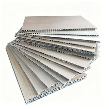 Integrated aluminum ceiling tiles for kitchens and bathrooms
