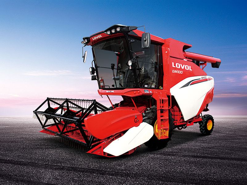 Wheel Combine Harvester para Lovol GM100