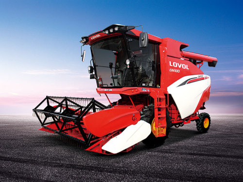 Lovol GM100 용 휠 콤바인 수확기