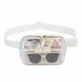 Unisex mode transparent klar fanny pack messenger väska axel väska vattentät pvc clear fanny pack