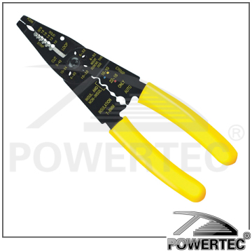 POWERTEC 20.5cm electrician tools,Wire Stripper