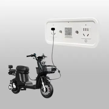 Electric Motorcycle Charging Station for Urban Use