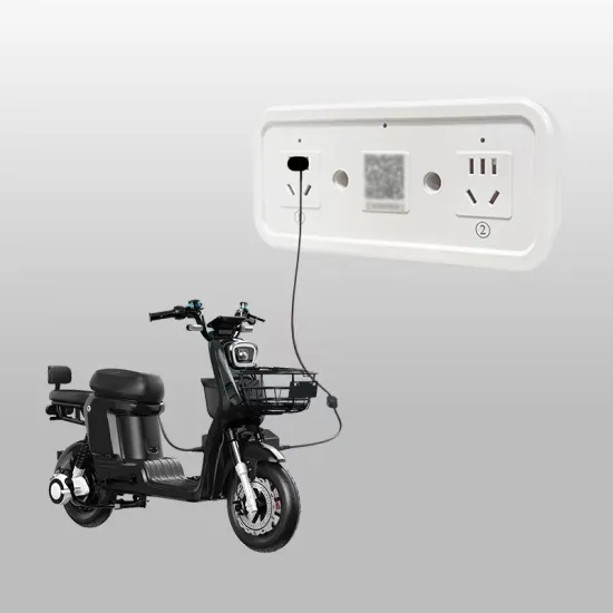 Electric Motorcycle Charging Station for Urban Use