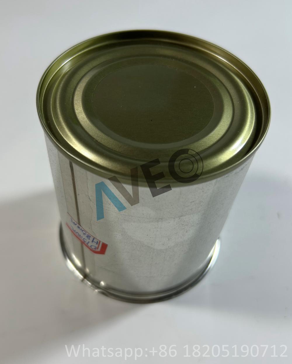 3-pieces beverage round tin can