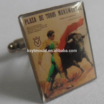 China Manufacturer cheap photo Design your own bulk cufflink