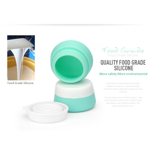 Cosmetic Silicone travel jar