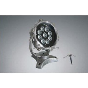 9x1W LED Underwater Light RGB+DMX control
