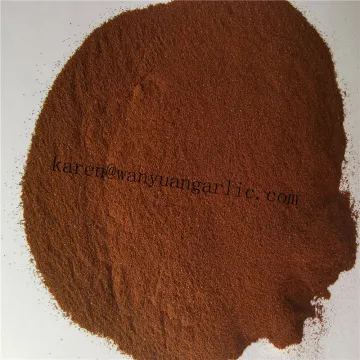 Powder shape black garlic powder