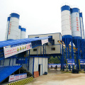 HZS120 stationary ready mixed concrete batching plant