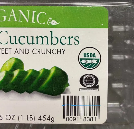 Supermarket product barcode making upc barcode Amazon label