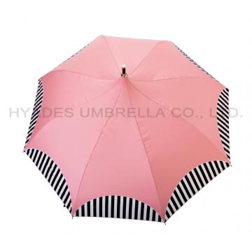 Roze dames pagode paraplu