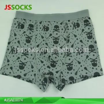 Custom Elastic Waistband Underwear Teen Sexy Boys Cotton Boxer