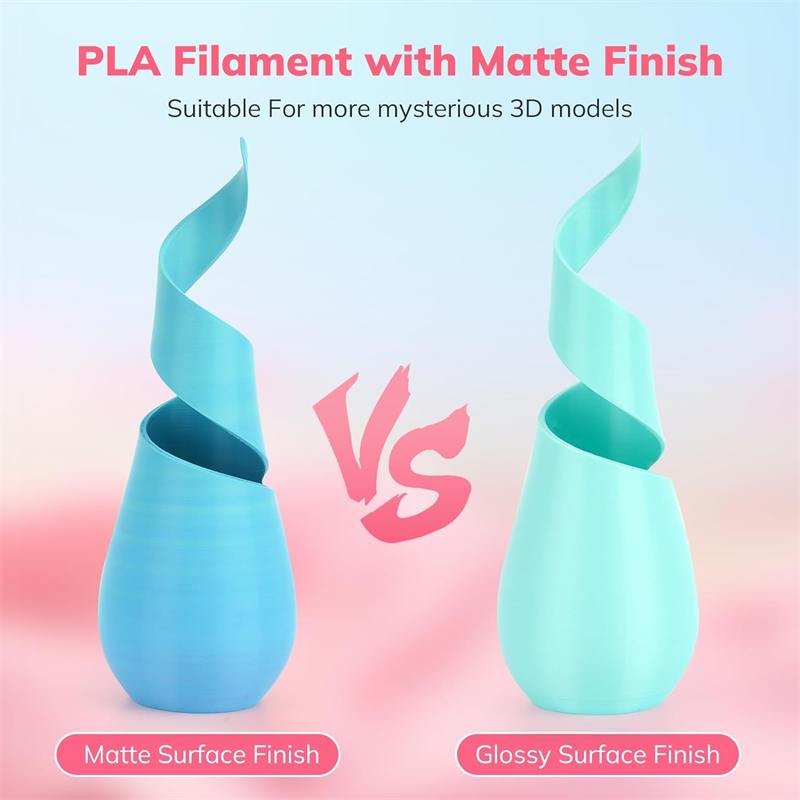 Matte PLA 3D Printer Filament 1.75mm