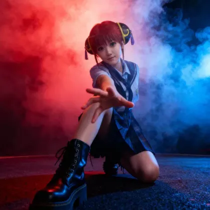 Gintama Kagura Headwear Props