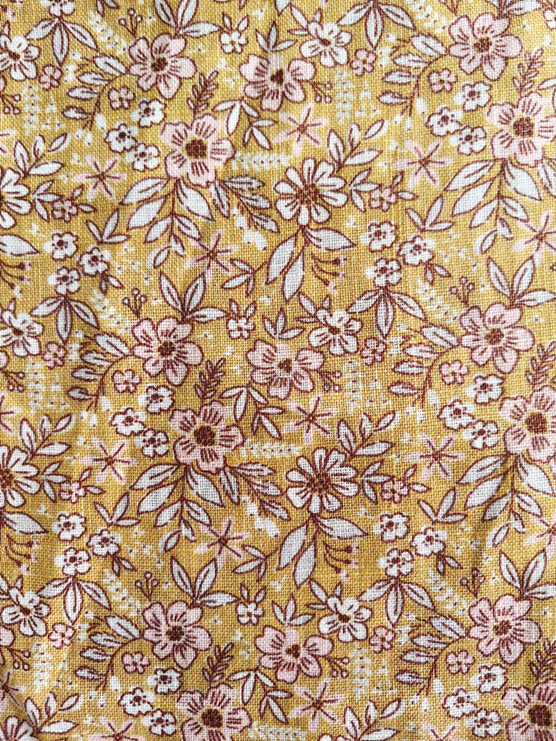 Linen Rayon Print Fabric 2