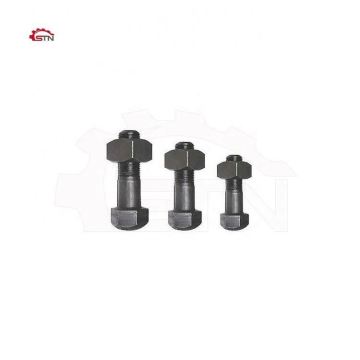 40Cr Material High Hardness Excavator Track Shoe Bolts & Nuts (10.9-12.9)