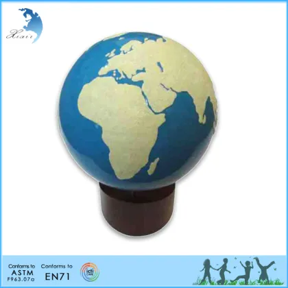 Best selling Educational toys Montessori materials kids World map globe