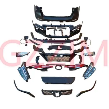 Fortuner 2016+ front rear bumper grille light bodykit