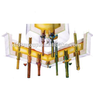 Refractory stopper rod