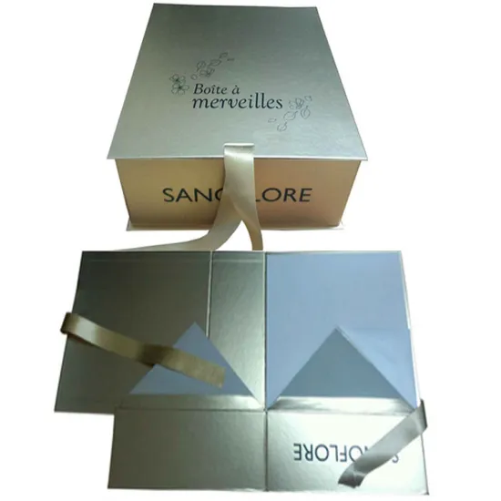 High End Custom Gold Luxury Gift Box
