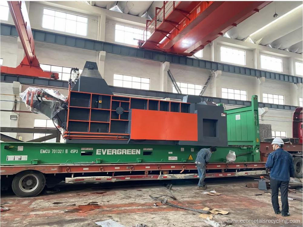 Automatic Factory Hydraulic Steel Scrap Metal Compactor