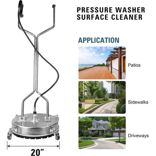 Quick Connect surface cleaner high pressure