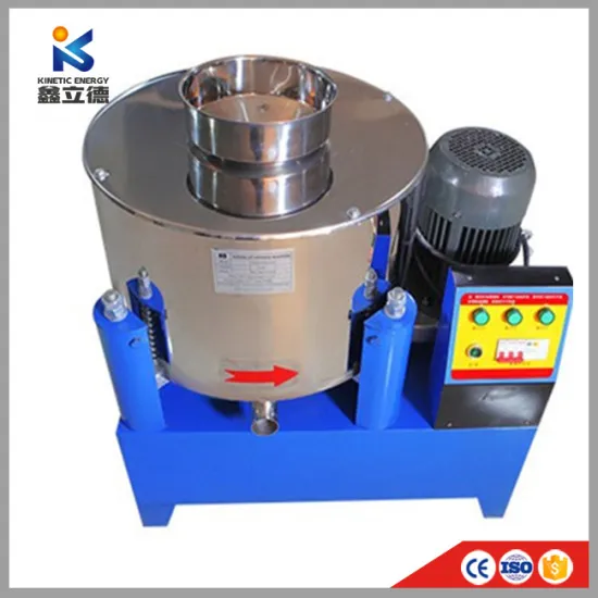 Centrifugal Disc-Style Separator Centrifuge Separation Oil Filter Machine