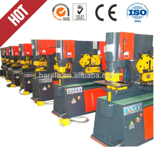 Hydraulic ironworker, Q35Y series punch and shear machine,angel steel cutting and bending lathe