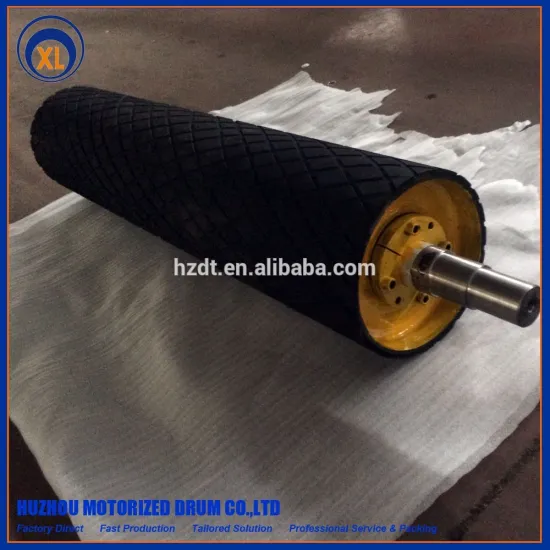 building construction belt conveyor drum head pulley power conveyor pulley