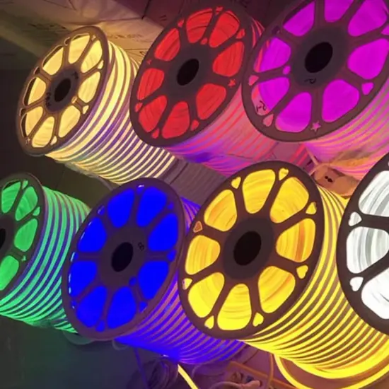 220V Waterproof RGB Neon LED Light Rope: Flexible Indoor and Outdoor Smart Lighting