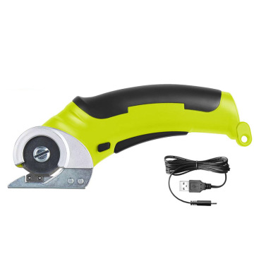GREEN DIY Pruning Shear Stainless Steel Blade Electric Scissors for Carpets and Fabric Cutting