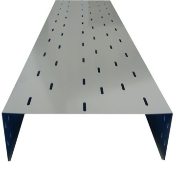 Perforated Cable Trays Support Electrical Cables