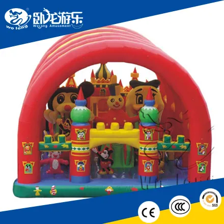 most popular inflatable castle with cover